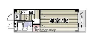 岡山県岡山市北区伊島町2丁目【マンション】の間取り