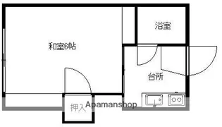 コーポあおば【3階】の間取り