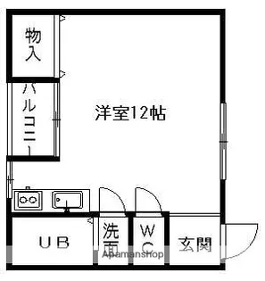 センチュリー学南【202号室】の間取り
