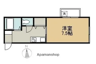 キャフェフロール【1階】の間取り