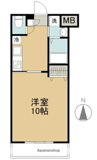 グリーンハウス松島G4【403号室】の間取り