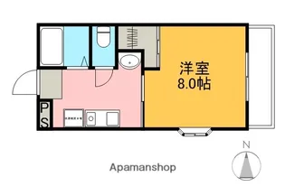 アークヴィラ【4階】の間取り