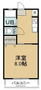 サンジェルマンII【1階】の間取り