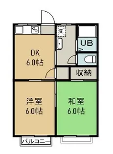 シャトルタカノ【1階】の間取り