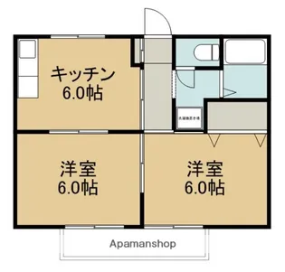 リージェント中庄パートⅠ【1階】の間取り