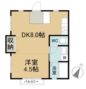 グランカーサ松島【2階】の間取り