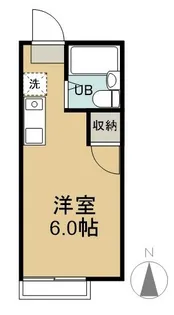 サザリィ川崎【1階】の間取り