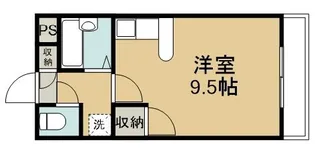 メモリアルハイツ【2階】の間取り