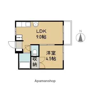 コーガマンション【3階】の間取り