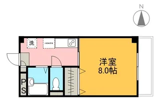 竹内ビル【3階】の間取り