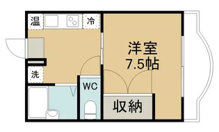 カーサ・アネイロ【302号室】の間取り