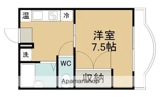 カーサ・アネイロ【402号室】の間取り
