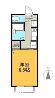 ツインコーポラスB【202号室】の間取り