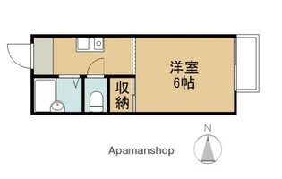 コスモスA【1階】の間取り