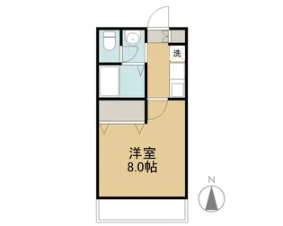 フィオーレ上東 II【2階】の間取り