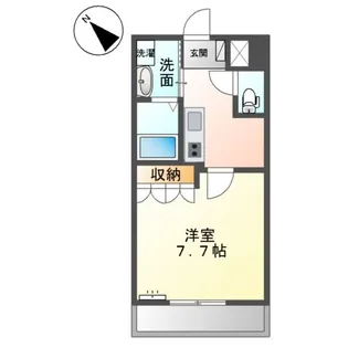FLOWERーTORNADO【2階】の間取り