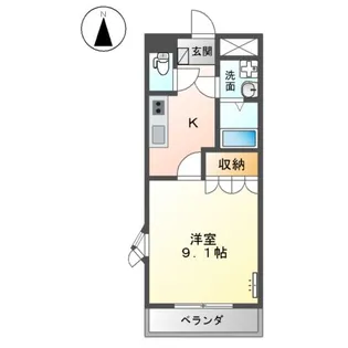カーサ・Y【2階】の間取り