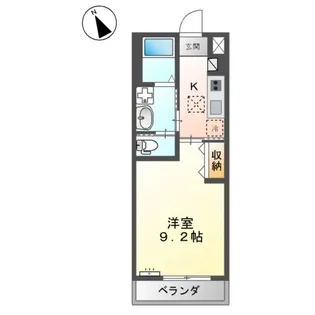 カレント【1階】の間取り