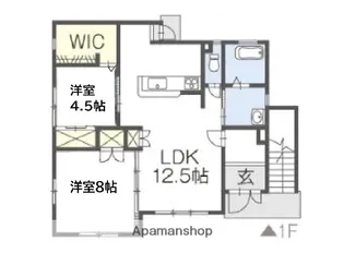 ジュネス【A1号室】の間取り