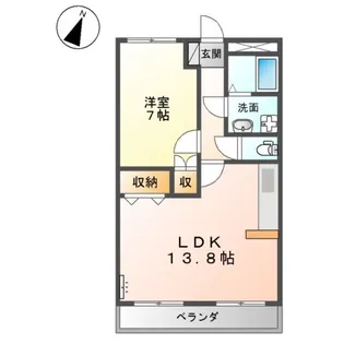 リーベンブルグ【205号室】の間取り