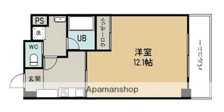 クラッシーグレイス川崎医大前【103号室】の間取り