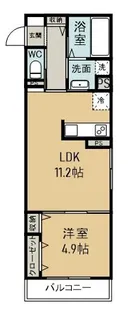 グランデ倉敷駅前【2階】の間取り