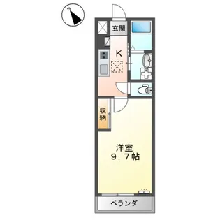 ベル・フェリス【101号室】の間取り