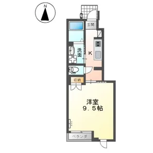 プレミール【1階】の間取り