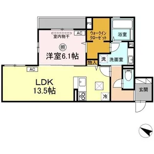 MⅡ【1階】の間取り