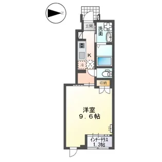 仮)スターテラス南畝【107号室】の間取り