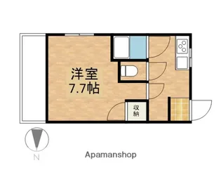 レジェンド寿【301号室】の間取り