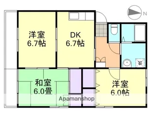 セレーノマンション【2階】の間取り