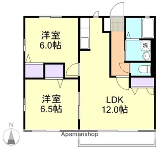 シーサイドアヴェニュー【2階】の間取り