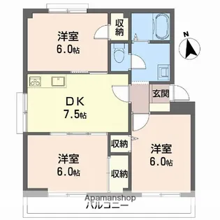 小野マンション【2階】の間取り