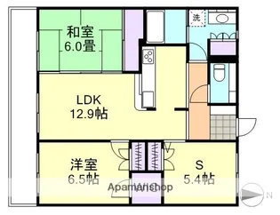 アルファステイツ倉敷駅前【3階】の間取り
