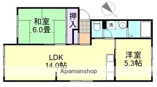 K'sハウス A【1階】の間取り