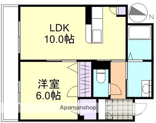リヴェール【3階】の間取り