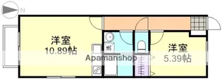 クレモンポイントB【2階】の間取り