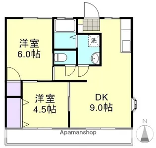 グランアムールもずⅠ【1階】の間取り
