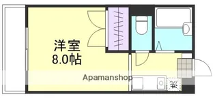コンフォルト福井【2階】の間取り