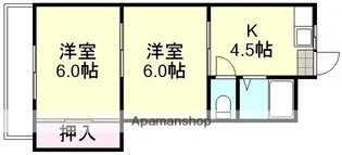 泉コーポ【2階】の間取り