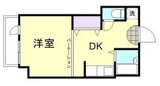 敷島ビル【8階】の間取り