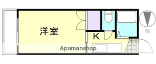 リトルハイツ上瀬NO.5【4階】の間取り