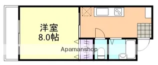 吉岡マンション D棟【1階】の間取り