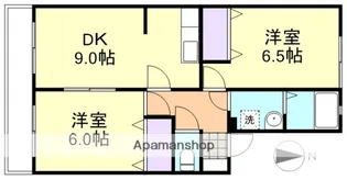 ハピネス21【1階】の間取り