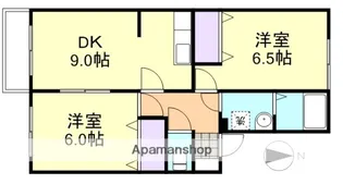 ハピネス21【2階】の間取り