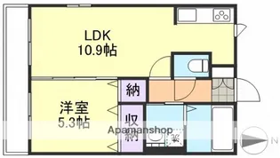 ツインヴィレッジ高崎Ⅰ【2階】の間取り