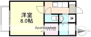 ハイツフロンティア【2階】の間取り