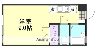 オリヴィエMARUTOMI B棟【1階】の間取り