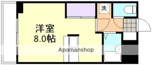 プレアール笹沖【1階】の間取り